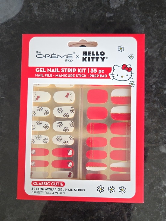 The Creme Shop Other - Hello Kitty x The Crème Shop Red Gel Nail Strip Kit - Classic Cutie NWT